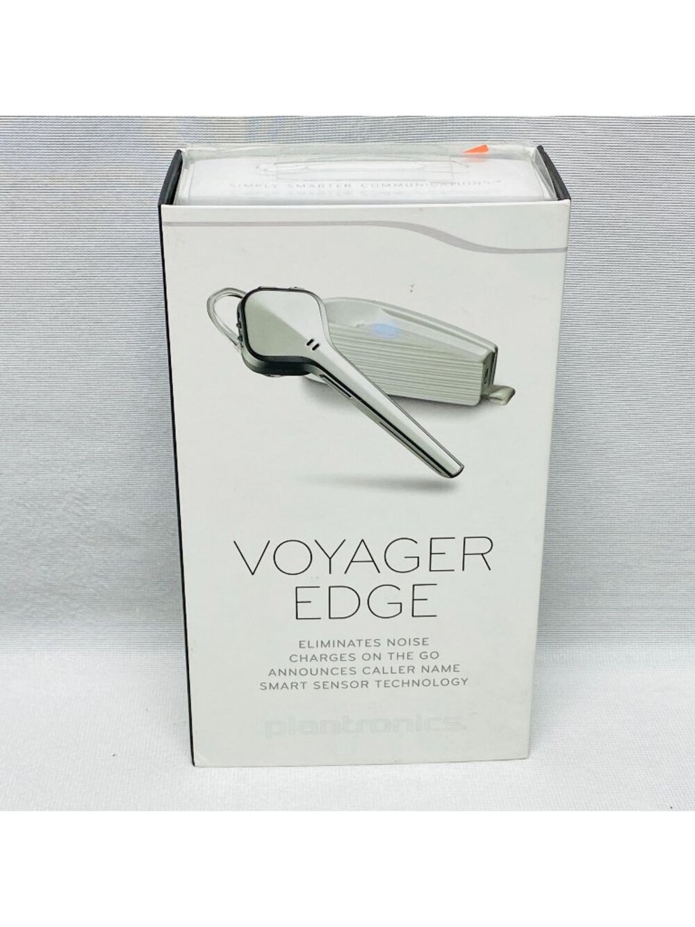 Plantronics Voyager Edge Bluetooth Headset White With Charging Case New